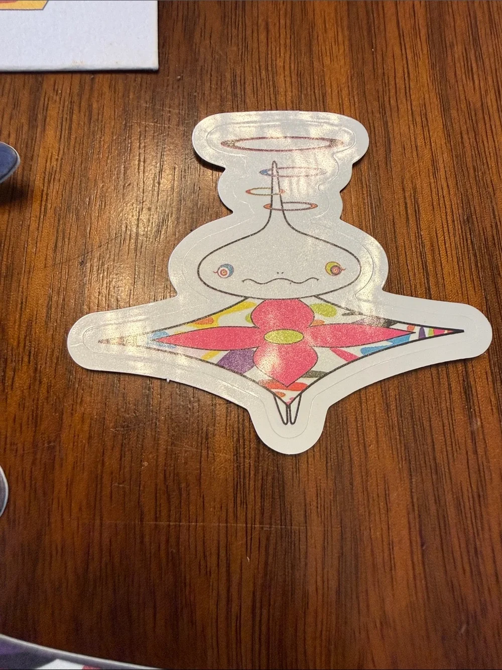 LVxTM Superflat Onion Head Alien Ornament and Sticker